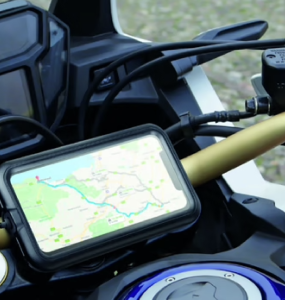 telefoonhouder motor