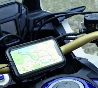 telefoonhouder motor