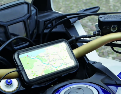 telefoonhouder motor